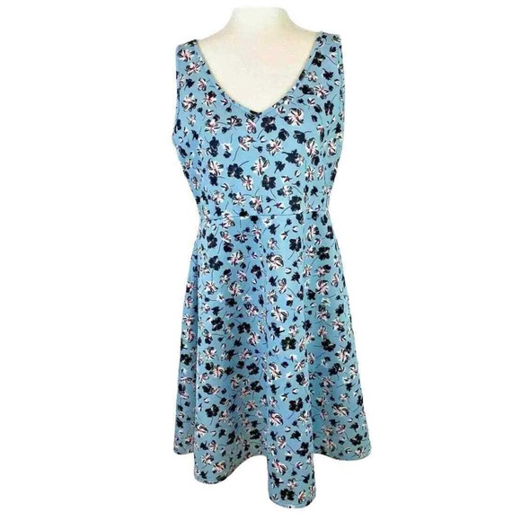TORRID Rockabilly Retro Floral Tank Dress - Picture 1 of 8